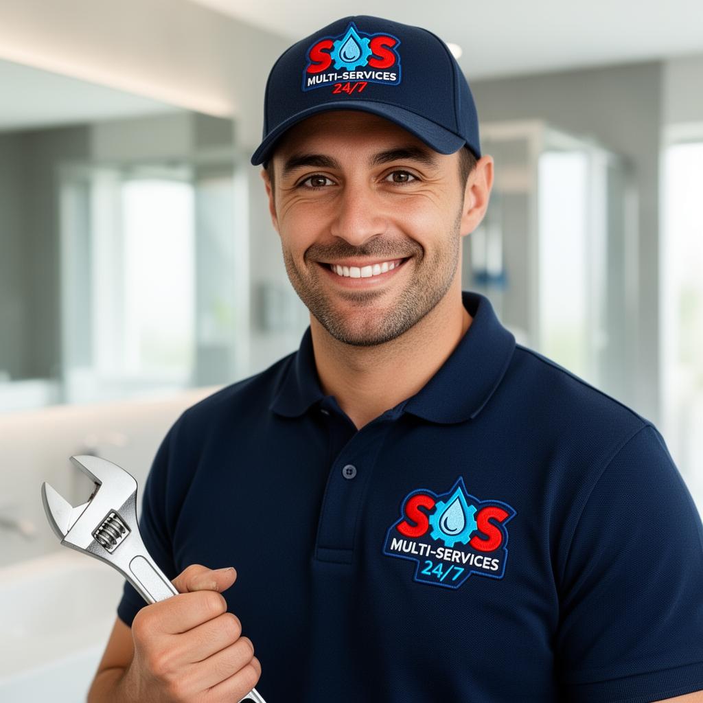 Technicien SOS Multi-Service en intervention